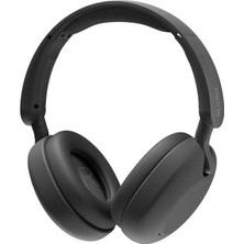 Vuralsin38 K2 Kablosuz Bluetooth 5.3 Kulak Üstü Kulaklık, Hybrid Anc, Ipx7 Suya Dayanıklı, Usb-C ve Kablosuz Şarj, Mikrofon, 60 Saat Çalma Süresi (Siyah)