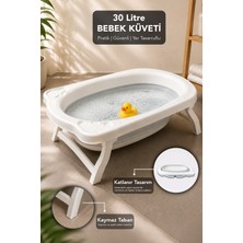 Empressco Meleni Baby Katlanır Bebek Küveti - Akordiyon Çocuk Banyo Küveti Gri - Fiyatı, Yorumları