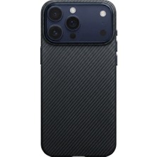 Kzn Tech iPhone 17 Pro Karbon Fiber Kılıf | Magsafe Uyumlu Açık Tuş Tasarımlı Darbe Koruyucu Ultra Slim