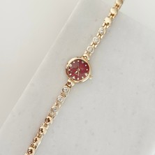 Vesce Atelier Aviles Gold Saat Bordo