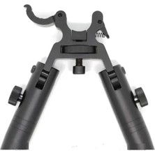 Alkasaz Üstün Metal Alaşım Kelepçeli Bipod Çatalayak