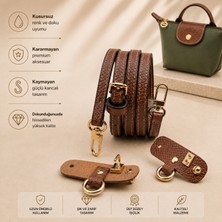 Wibego Longchamp Askı Le Pliage Uyumlu Çanta Için Omuz Askısı , Kadın Deri Çanta Askısı , Ayarlanabilir Çanta Kemeri , Çanta Aksesuar
