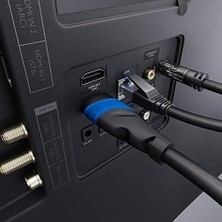 Vuralsin38 – 4K ve 8k HDMI Kablosu – 3,1m – 0,15-22,5m Arasında Mevcut – Her HDMI Bağlantısı Için (4K@120Hz & 8K@60Hz, Yüksek Hızlı Ethernet, Tv, Blu-Ray, Ps5, Xbox, Switch – Siyah)