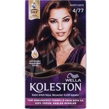 3 Adet Koleston Saç Boyası 4.77 Kadife Kahve