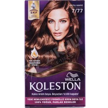 3 Adet Koleston Saç Boyası 7.77 Işıltılı Kahve