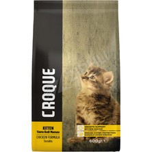 5 Adet Croque Tavuk Etli Yavru Kedi Maması 600 gr