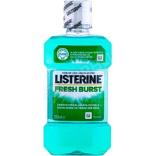 5 Adet Listerine Ağız Gargarası Fresh Burst 250 ml Nane