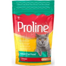 3 Adet Proline Tavuklu Yetişkin Kedi Maması 400 gr