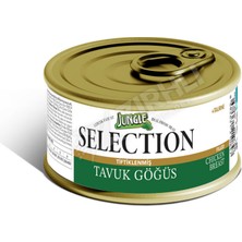 2 Adet Jungle Selection Tavuklu Yaş Kedi Maması 70 gr