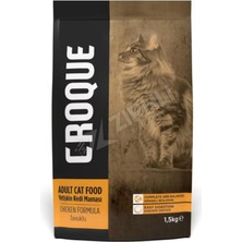 3 Adet Croque Tavuk Etli Yetişkin Kedi Maması 1.5 kg