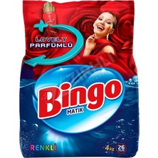 2 Adet Bingo Matik Renkli 4 kg