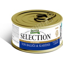Jungle Selection Ton Balığı & Karidesli Yaş Kedi Maması 70 gr