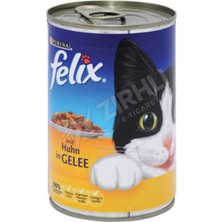 4 Adet Felix Tavuklu Konserve Kedi Maması 400 gr