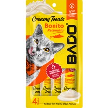 2 Adet Bado Creamy Treats Palamutlu Krema Kedi Ödülü 4X15 gr