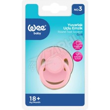 2 Adet Wee Baby Cool Yuvarlak Uçlu Emzik No:3