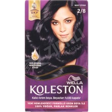 3 Adet Koleston Saç Boyası 2.8 Mavi Siyah