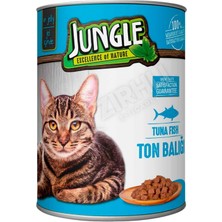 Jungle Kedi Konservesi 400 gr Ton Balıklı