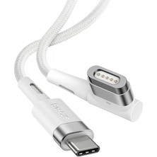 Marsilyan Baseus Zinc Manyetik L Uçlu 60W Macbook Hızlı Şarj Güç Kablosu 2m
