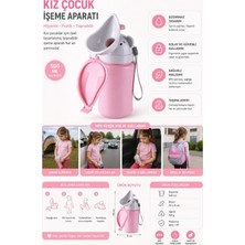 Empressco Keyfisepet En Keyifli Sepet Kız Çocuk Taşınabilir Işeme Aparatı Portatif Hijyenik Seyahat Tuvaleti 500 ml Pembe - Fiyatı, Yorumları