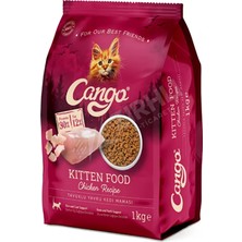 4 Adet Cango Yavru Kedi Maması Tavuklu 1000 gr