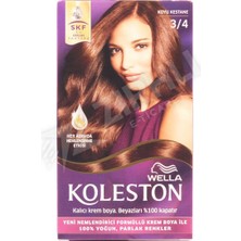 2 Adet Koleston Saç Boyası 3.4 Koyu Kestane