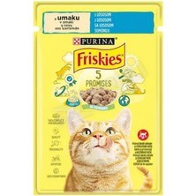 Friskies Somonlu Yaş Kedi Maması 85 gr