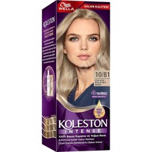 2 Adet Koleston Intense 10/81 Çok Açık Küllü Inci Sarısı