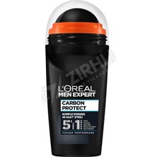 3 Adet Loreal Paris Men Expert Carbon Protect Roll-On 50 ml