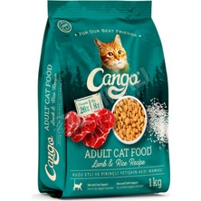 2 Adet Cango Yetişkin Kedi Maması Kuzu Etli 1000 gr