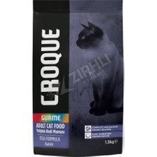 Croque Gurme Balıklı Yetişkin Kedi Maması 1.5 kg
