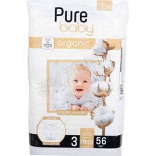 3 Adet Pure Baby Medium Jumbo 2li ( 3 No ) 56LI