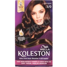 4 Adet Koleston Saç Boyası 3.0 Koyu Kahve