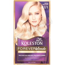 4 Adet Koleston Saç Boyası 12.1 Ekstra Küllü Sarı