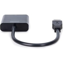 Vuralsin38 USB 3.0 Görüntü Adaptörü, USB A - HDMI Tip A, Full Hd, 1920 x 1080 Piksel, Plastik, Siyah