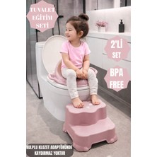 Empressco Ponçik Store Kaydırmaz Çocuk Basamağı&kulpluklozet Adaptör 2kat Basamaklı Banyo & Lavabo Taburesi Pembe Basamak - Fiyatı, Yorumları