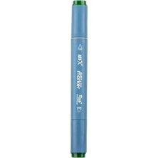Rich KLM-18020 Art-X Sketch Marker Kalem Duo 7743 Cassia Green