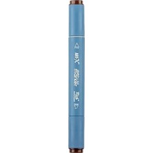Rich KLM-17940 Art-X Sketch Marker Kalem Duo 462 Dark Brown