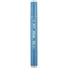 Rich KLM-17991 Art-X Sketch Marker Kalem Duo 5303 Greek White