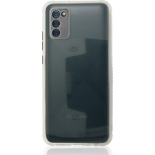 Bezos Galaxy A02S Kılıf Miami Şeffaf Silikon - Şeffaf