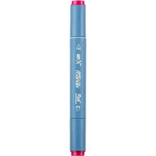 Rich KLM-17986 Art-X Sketch Marker Kalem Duo 218 Rose Red