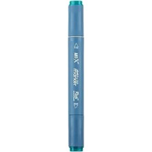 Rich KLM-17982 Art-X Sketch Marker Kalem Duo 327 Peacock Green