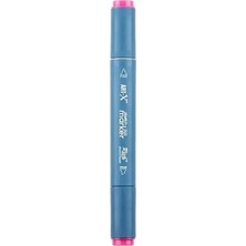 Rich KLM-17974 Art-X Sketch Marker Kalem Duo 211 Light Pink