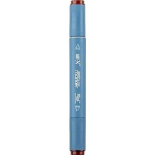 Rich KLM-17929 Art-X Sketch Marker Kalem Duo 181 Brown