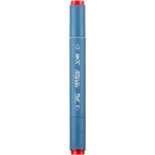 Rich KLM-17963 Art-X Sketch Marker Kalem Duo 205 Pale Red