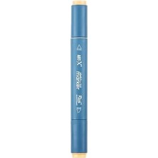 Rich KLM-17973 Art-X Sketch Marker Kalem Duo 712 Pastel Yellow