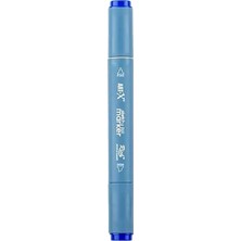 Rich KLM-17967 Art-X Sketch Marker Kalem Duo 286 Blue