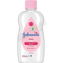 Johnson's 200 ml Bebek Yağı 4 Adet Dermatolojik Test Edilmiş Hassas Ciltler İçin