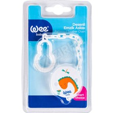 3 Adet Wee Baby Desenli Emzik Askısı