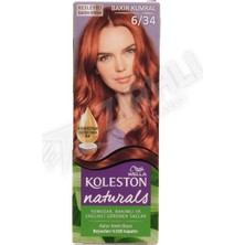 4 Adet Koleston Naturel Boya 6.34 Bakır Kumral