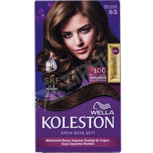 5 Adet Koleston Saç Boyası 6.3 Altın Kumral